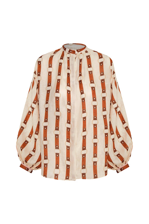 Don Simón Linen Shirt / Horse Reins